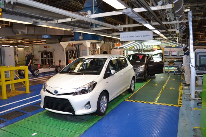 Planta de Toyota en Valenciennes (Francia)