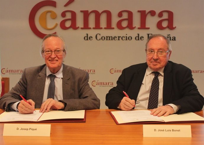 José Luis Bonet y Josep Piqué