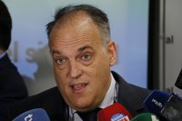 Tebas, sobre el Huesca-Nàstic: "No podemos decir que haya amaño"