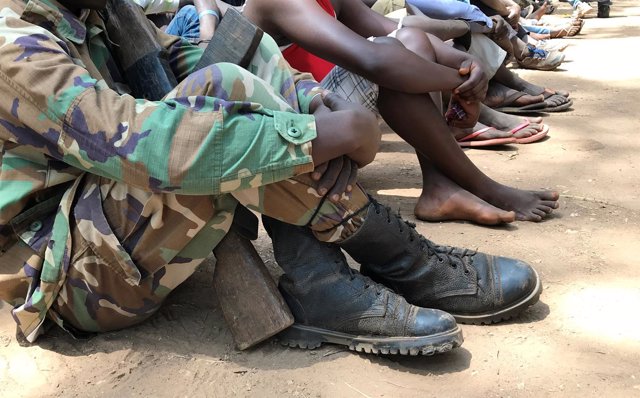 Antiguos niños soldado en Sudán del Sur