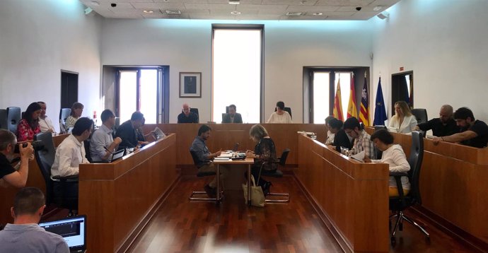 Pleno ayuntamiento de Ibiza