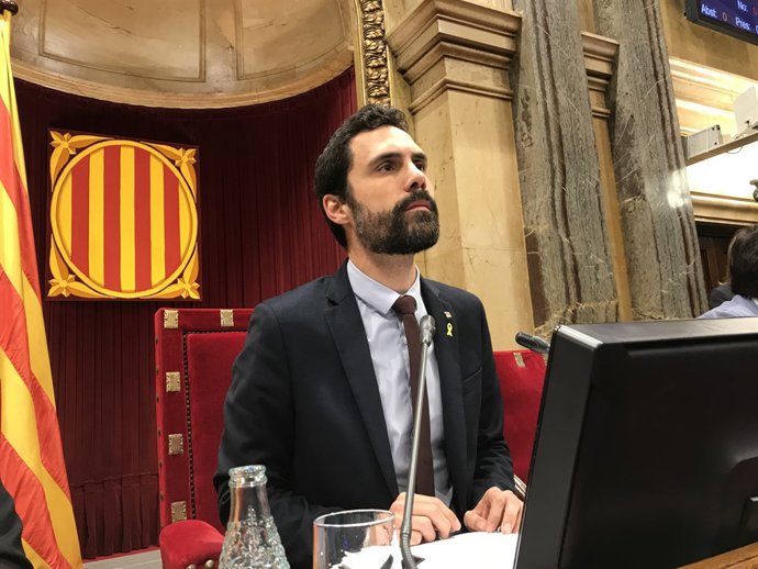 El president del Parlament, Roger Torrent