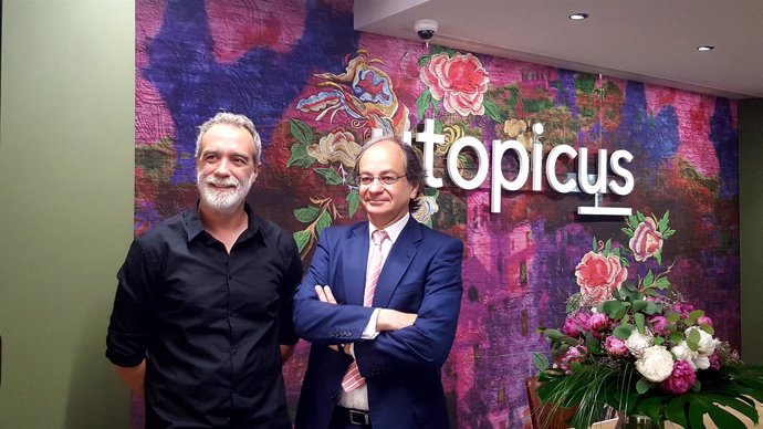 El ceo de Utopicus, Rafa de Ramón, y el ceo de  Colonial, Pere Viñolas