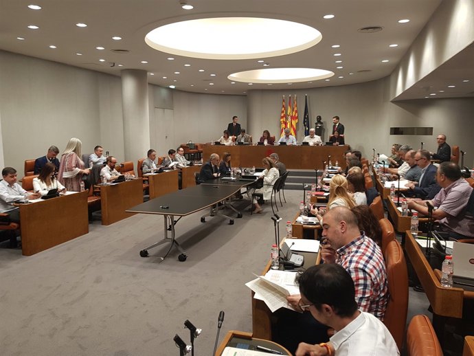 Ple de la Diputació de Barcelona de maig