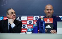 Florentino: "El adiós de Zidane es totalmente inesperado"