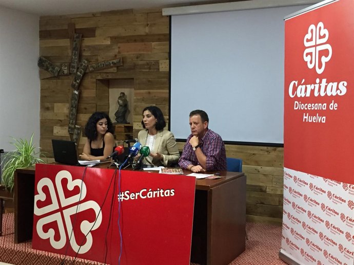 Presentación de la memoria de Cáritas en Huelva.