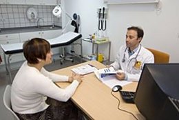 Consulta médica en Pamplona.