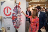 Castejón celebra que la Feria de AOTEC de Telecomunicaciones vuelva a Cartagena, "donde nació hace 12 años"