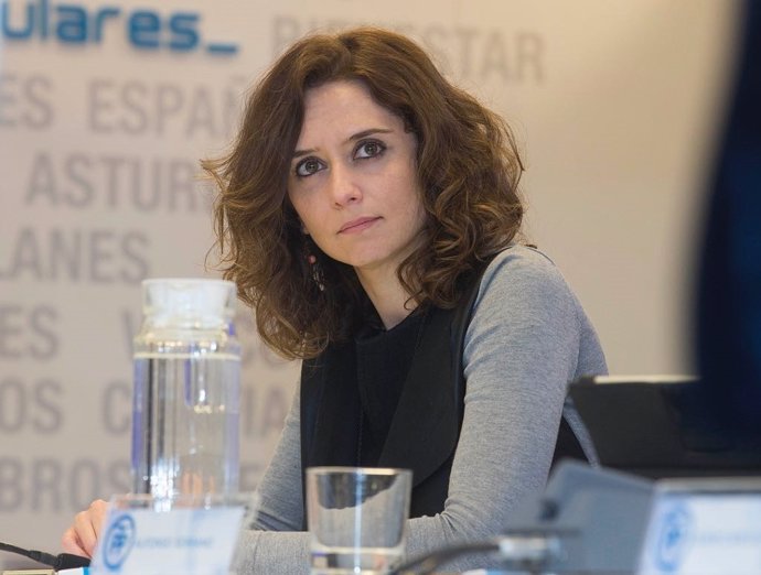 La portavoz del PP de Madrid, Isabel Díaz Ayuso.