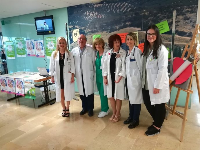 Profesionales sanitarios que han participado en las actividades