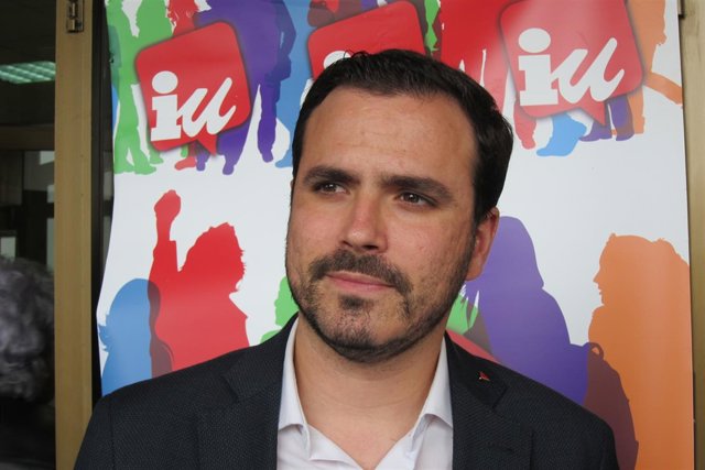 Alberto Garzón, líder de IU                 