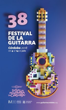 Cartel del 38 Festival de la Guitarra de Córdoba