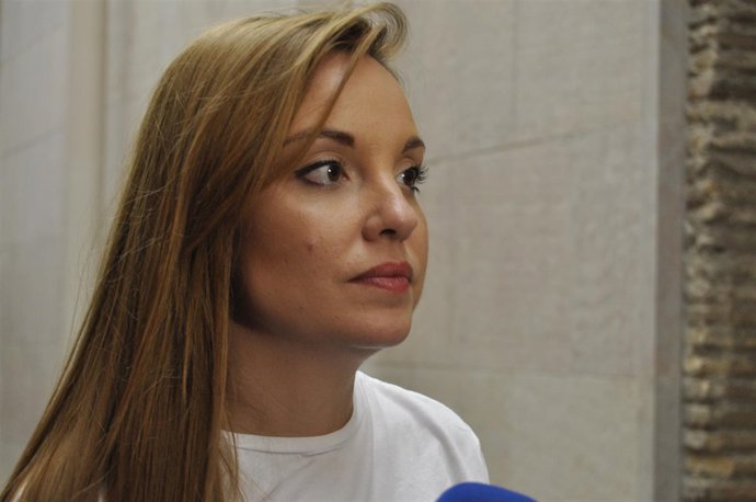 Maru Díaz, portavoz de Podemos