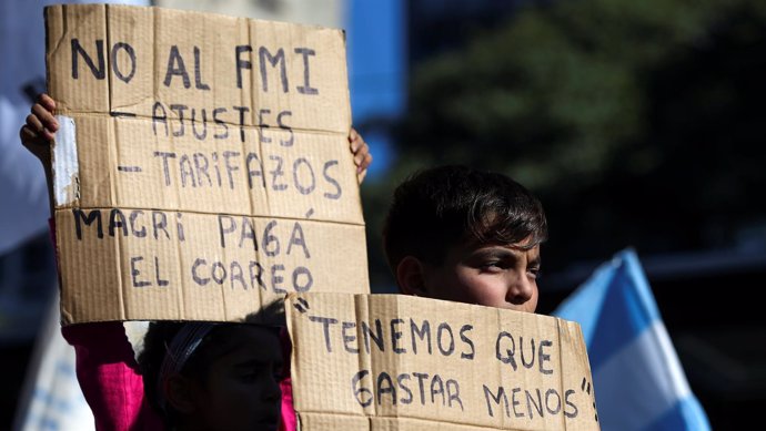 Protestas contra la subida del precio de la energía