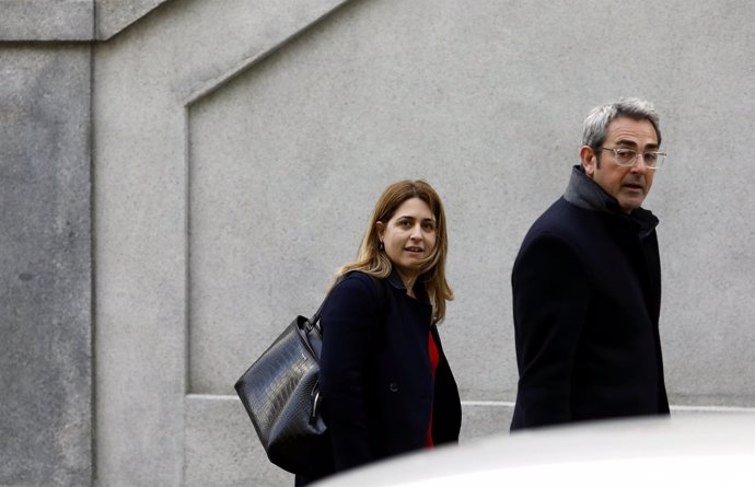 Marta Pascal llega al Supremo a declarar por el procés