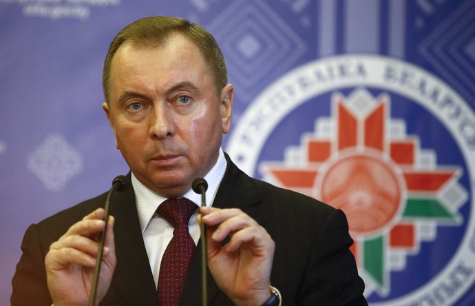 El ministro de Asuntos Exteriores de Bielorrusia, Vladimir Makei.