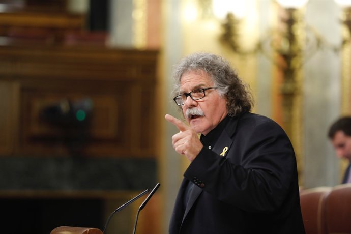 Joan Tardà en la moció de censura de Rajoy