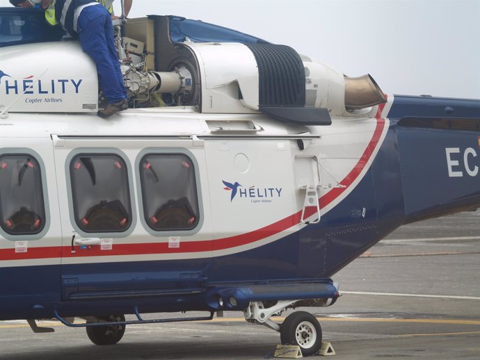 Helicóptero de Hélity   