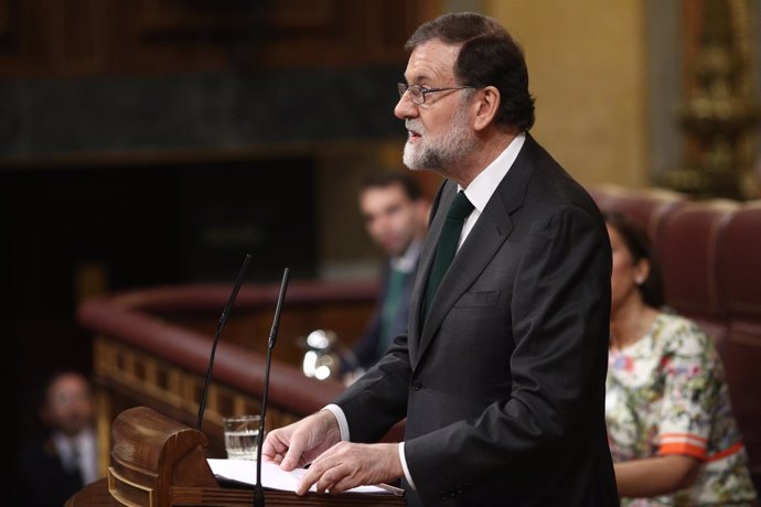 Rajoy se despide en su última intervención antes de votarse la moción