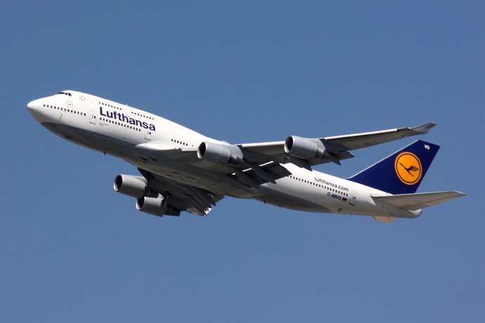 Avión de Lufthansa