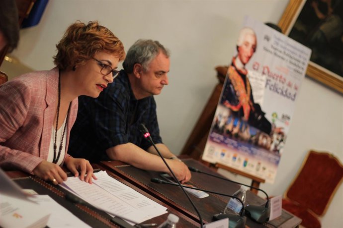 Ruz, durante la presentación de la obra