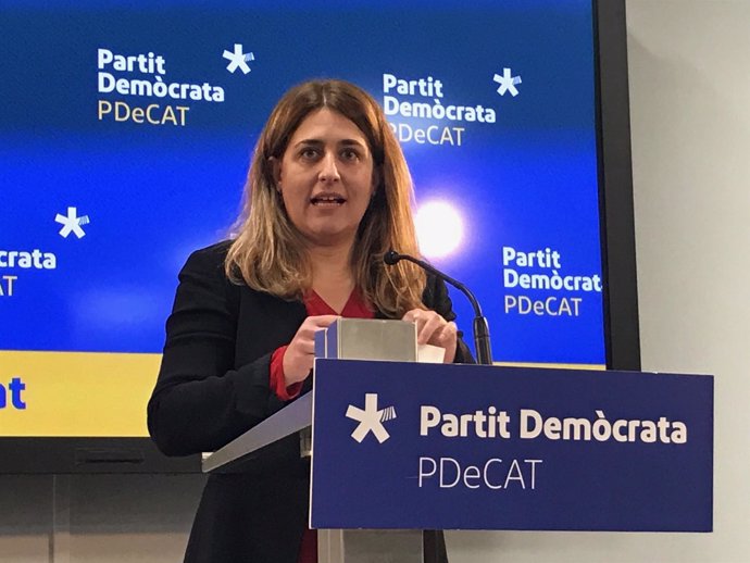 La coordinadora general del PDeCAT, Marta Pascal.