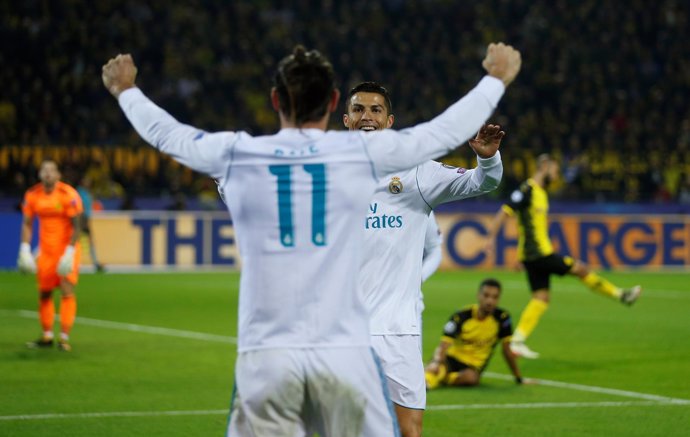Cristiano Ronaldo Gareth Bale Real Madrid Borussia Dortmund