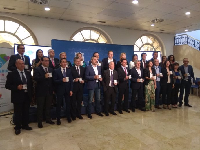 Los diputados provinciales apoyan la candidatura de Almería 2019