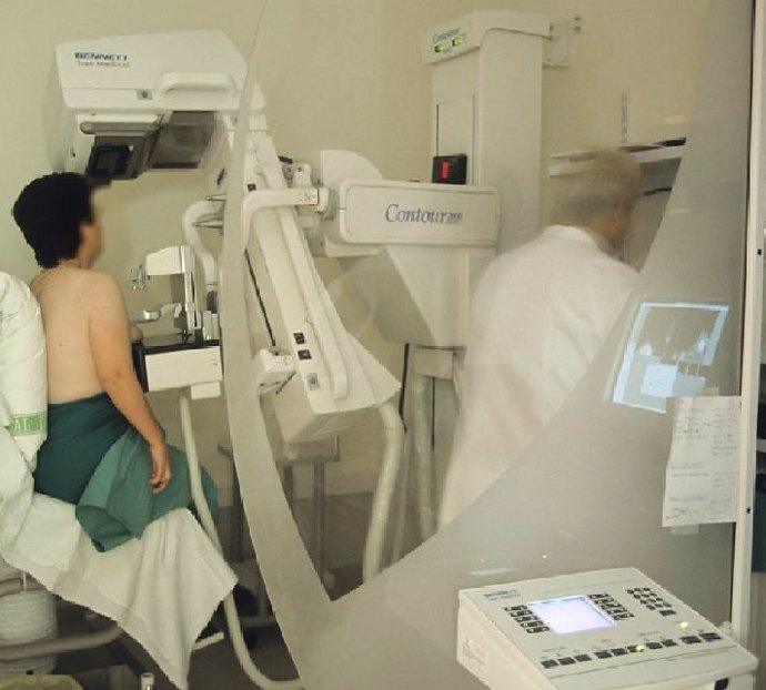 Mamografía, cáncer de mama, hospital, prueba