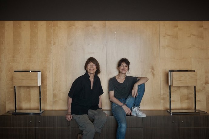 Jane Birkin i Charlotte Gainsburg a Barcelona, amb motiu del Primavera Sound