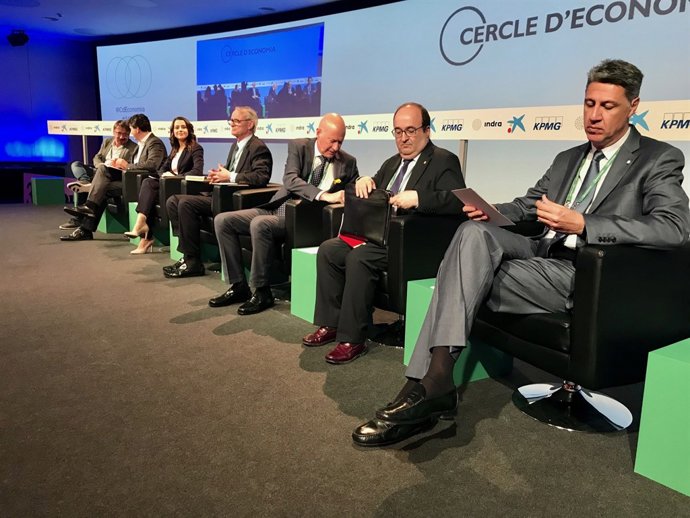 Domènech, Arrimadas, Costas, García Albiol, Sabrià, Font i Iceta