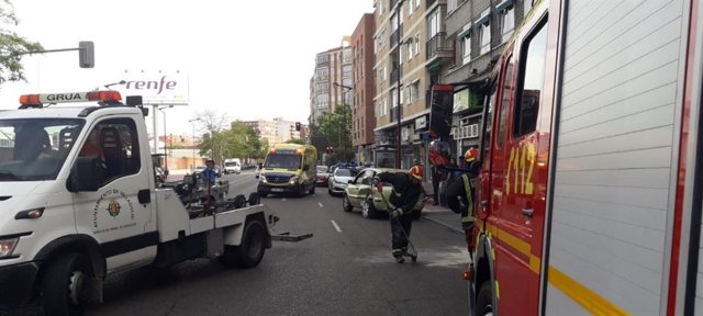 Valladolid.- Lugar del accidente