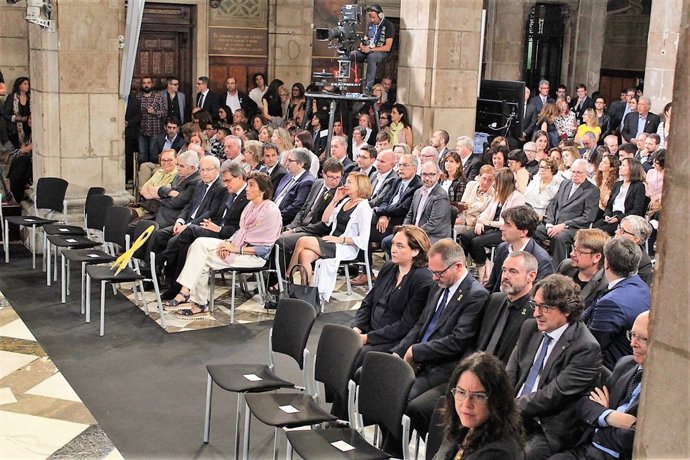 Presa de possessió del Govern de Quim Torra