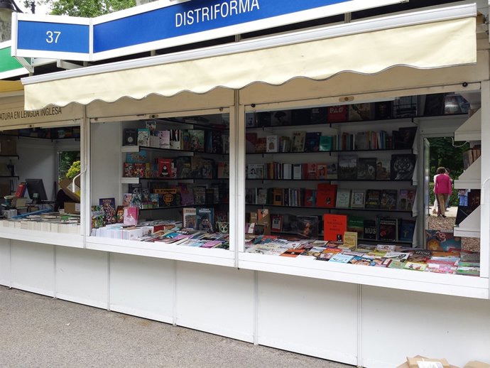 E expositor de la distribuidora Distriforma