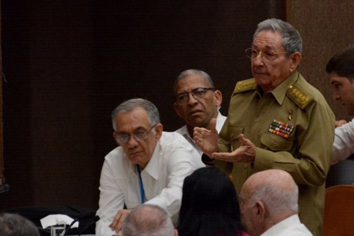 Raúl Castro en la Asamblea Nacional de Cuba