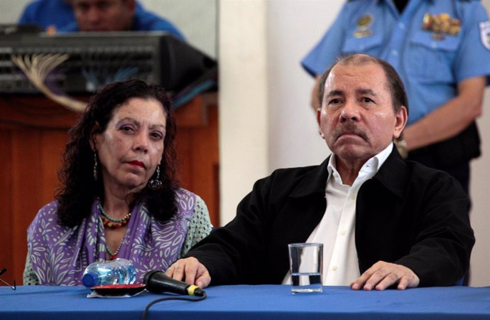 Daniel Ortega y Rosario Murillo