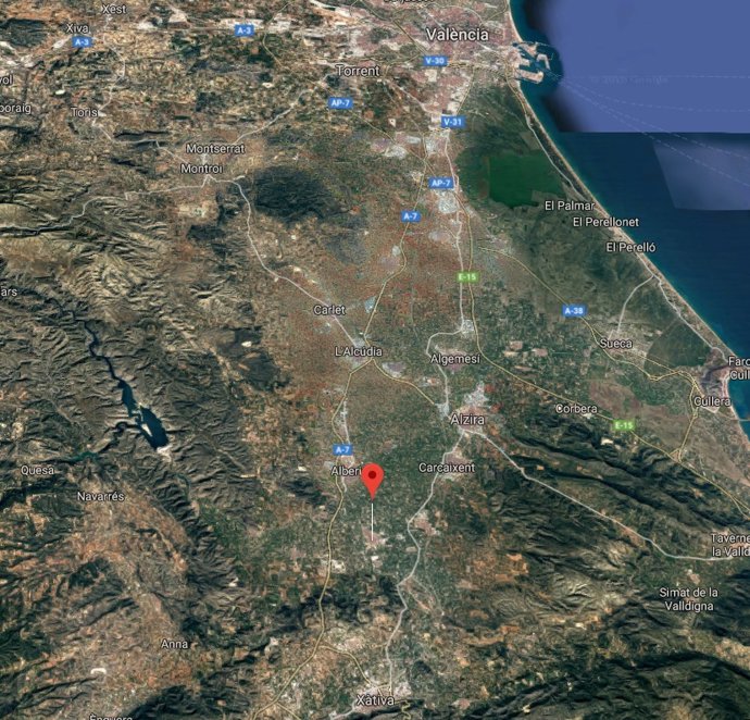 Localización de Vilanova de Castelló