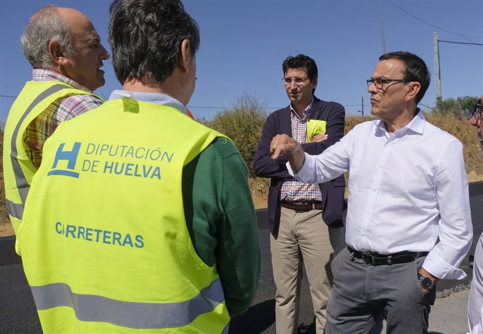 Obras en la carretera HU-3301 