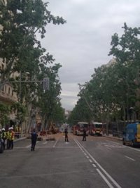 El Ayuntamiento iniciará este lunes la demolición del edificio siniestrado en Martínez Campos tras un nuevo derrumbe