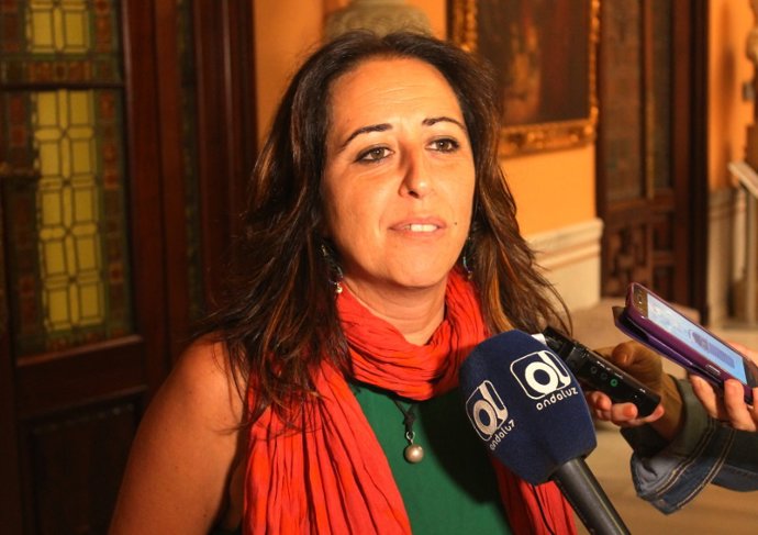 La concejal de Participa Sevilla Cristina Honorato