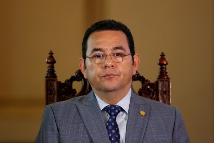 Jimmy Morales, presidente de Guatemala
