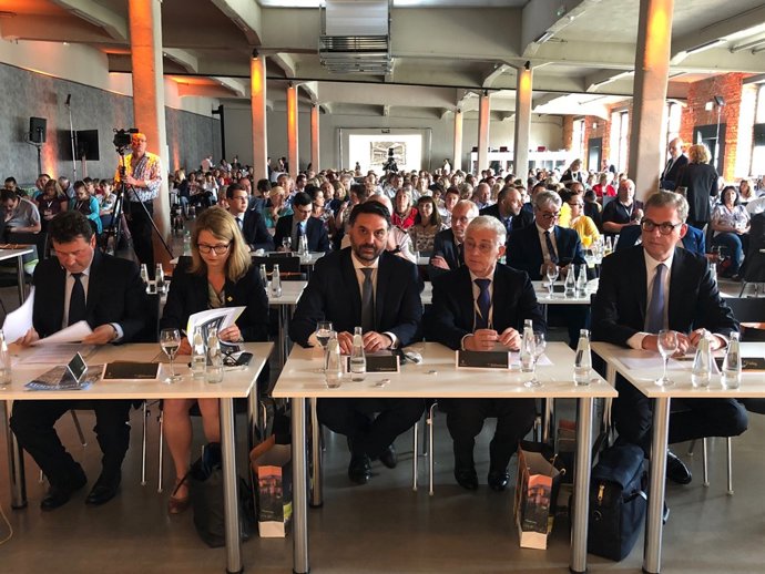 Fernández en Dresde (Alemania) 