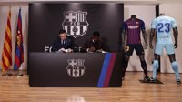 Umtiti asegura que sería "fantástico" si Griezmann ficha por el FC Barcelona y que le "encanta" Lenglet
