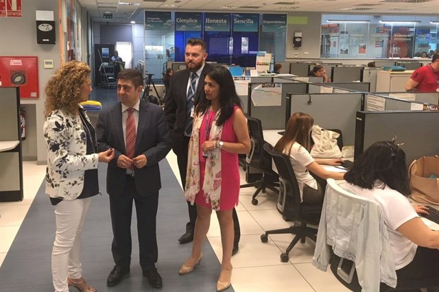 Visita a las instalaciones de Atento