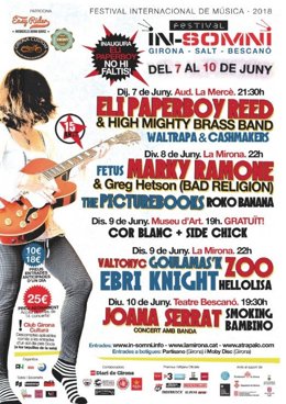 Cartell del festival In-Somni de Girona