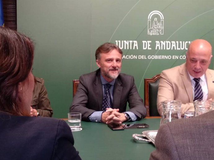 José Fiscal junto a Antonio Ruiz en Córdoba