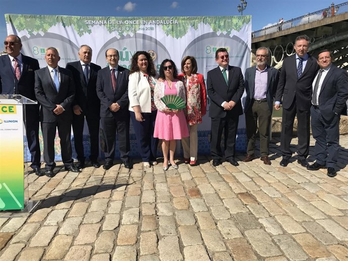 La Consejera de Igualdad con la Fundación ONCE en la Semana de la ONCE 2018