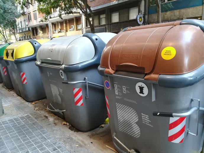 Contenidors de la ciutat de Barcelona