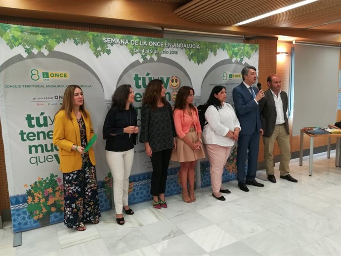 Presentación de la Semana de la ONCE en Cádiz