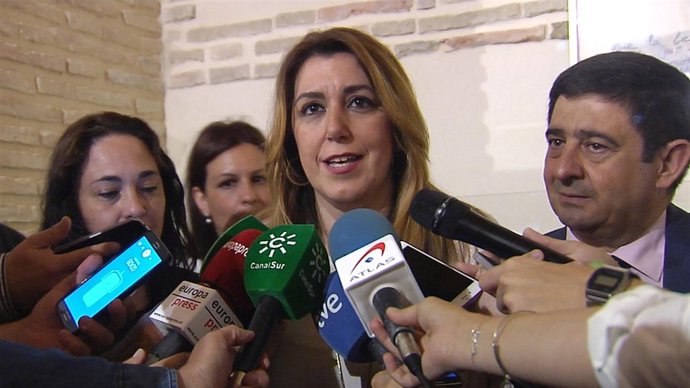 Susana Díaz, días atrás.